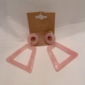 New Retro Pink Earrings